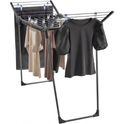 Leifheit Pegasus 150 Black Diamond suszarka na pranie stojąca czarna 81690