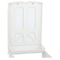 Merida Top Maxi pojemnik na pojedyncze ręczniki papierowe biały okienko niebieskie ATN101