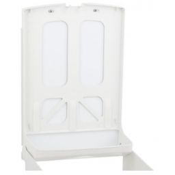 Merida Top Maxi pojemnik na pojedyncze ręczniki papierowe biały okienko szare ATS101