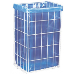 Merida kosz na śmieci 47 l siatkowy biały B2A