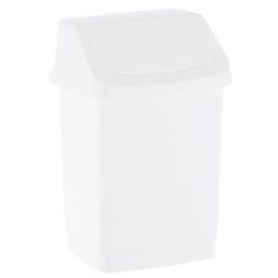Merida kosz na śmieci 9 l z uchylną pokrywą biały B8A