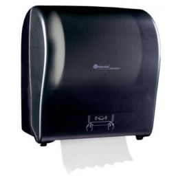Merida Solid Cut mechaniczny podajnik ręczników papierowych w rolach automatic maxi czarny CJC302