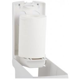 Merida Top Mini pojemnik na ręczniki papierowe w rolach biało-niebieski CTN201