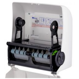 Merida Top mechaniczny podajnik ręczników papierowych w rolach automatic maxi biały połysk CTS302