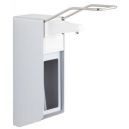 Merida dozownik łokciowy na jednorazowe wkłady 500 ml ścienny aluminium/tworzywo D9E