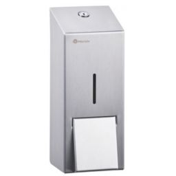 Merida Stella Maxi dozownik do mydła w pianie na jednorazowe wkłady 700 ml ścienny stal mat DSM206