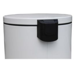 Merida Top Silent Luna kosz na śmieci 5 l pedałowy metalowy biały KIB418