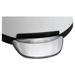 Merida Top Silent Luna kosz na śmieci 8 l pedałowy metalowy biały KIB419