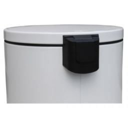 Merida Top Silent Luna kosz na śmieci 20 l pedałowy metalowy biały KIB421