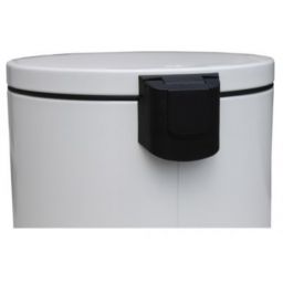 Merida Top Silent Luna kosz na śmieci 30 l pedałowy metalowy biały KIB422