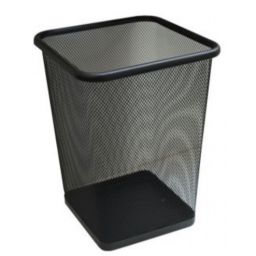 Merida kosz na śmieci 18 l biurowy siatkowy czarny KIC103