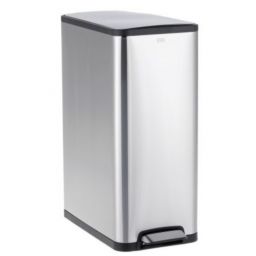 Merida Cube Slim kosz na śmieci 45 l prostokątny stal mat KIM401