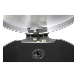 Merida Top Silent Luna kosz na śmieci 30 l pedałowy stal mat KIM422