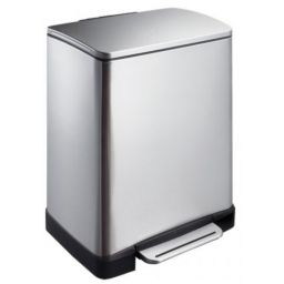 Merida Cube pojemnik na odpady 50 l prostokątny stal mat KIM425