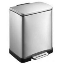 Merida Cube kosz na śmieci 12 l prostokątny stal mat KIM426