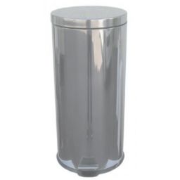 Merida Klasik kosz na śmieci 30 l pedałowy błyszczący KIP412