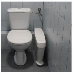 Merida kosz na podpaski higieniczne 15 l pedałowy biały KJB406