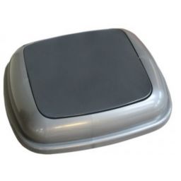 Merida Quatro pokrywa kosza grafitowa z czarną klapką KJC914