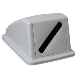 Merida pokrywa do kosza ze szczeliną szara KJS908