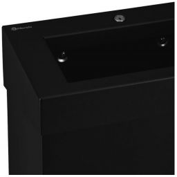 Merida Stella Black kosz na odpady 27 l otwarty czarny KSC106