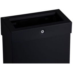 Merida Stella Black Line kosz na odpady 15 l otwarty czarny KSC109