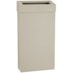 Merida Stella Slim Grey Line kosz na śmieci 15 l szary jedwabisty KSE109