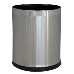 Merida kosz na śmieci 10 l otwarty stal nierdzewna mat KSM103