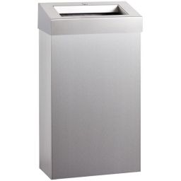 Merida kosz na śmieci 27 l otwarty stal nierdzewna mat KSM106