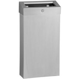 Merida Stella Slim Combo kosz na śmieci 15 l otwarty stal mat KSM109