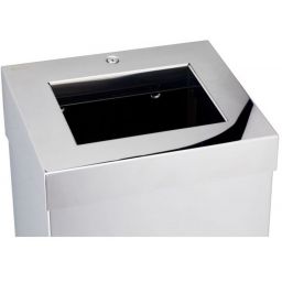 Merida Stella Plus kosz na odpady 45 l otwarty stal polerowana KSP108