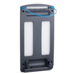 Merida Top kosz na śmieci 40 l otwarty wiszący szary KTS101