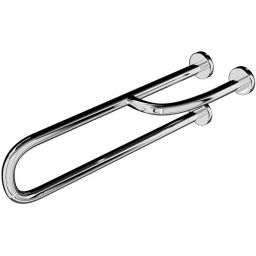 Merida poręcz ścienna 55 cm umywalkowa prawa stal polerowana TPC03