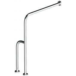 Merida poręcz podłogowo-ścienna lewa stal polerowana TPC24