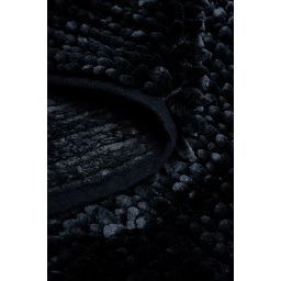 Multi-Decor Chenille dywanik łazienkowy 60x40 cm prostokątny czarny 506955