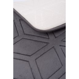 Multi-Decor Hamilton dywanik łazienkowy 80x50 cm prostokątny szary 508278