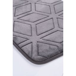 Multi-Decor Hamilton dywanik łazienkowy 80x50 cm prostokątny szary 508278