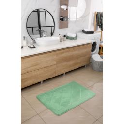 Multi-Decor Hamilton dywanik łazienkowy 76x50 cm prostokątny zielony 508292