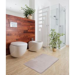 Multi-Decor Teddy dywanik łazienkowy 90x60 cm prostokątny beżowy 508359