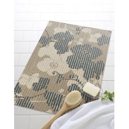 Multi-Decor Blaise mata antypoślizgowa 65x45 cm brązowe kwiaty 210061