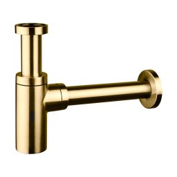 Oltens Hervik syfon umywalkowy butelkowy złoto szczotkowane 02600810