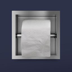 Oltens Grotta uchwyt na papier toaletowy stal 81112100