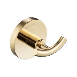 Oltens Gulfoss haczyk na ręcznik podwójny złoty połysk 80002800