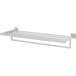 Oltens Tved wieszak na ręcznik 60 cm z półką chrom 80202100