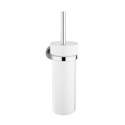 Oltens Gulfoss szczotka toaletowa ścienna biała/chrom 82101000