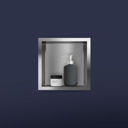 Oltens Grotta półka wnękowa 30 cm stal 97000100