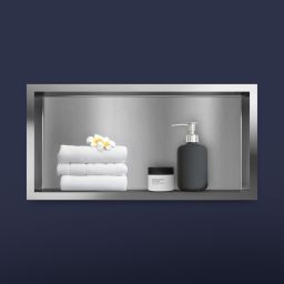 Oltens Grotta półka wnękowa 60 cm stal 97001100