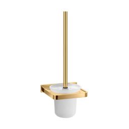 Omnires Darling szczotka toaletowa wisząca złota DA70620GL