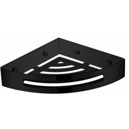 Omnires Uni koszyk narożny czarny mat UN10332BL