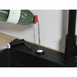 Primagran Slim dozownik do płynów czarny ACH006-KC