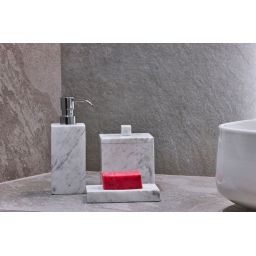 Q-Bath Pure Natural pojemnik łazienkowy stojący marmurowy AWD02341522